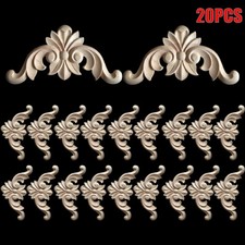 16Pcs Wooden Carved Corner