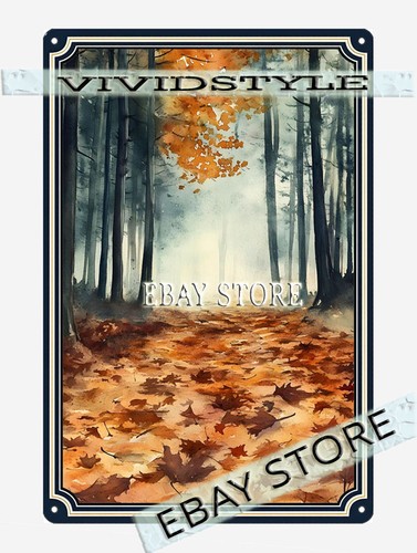 Woodland amber metal - woodland, tin