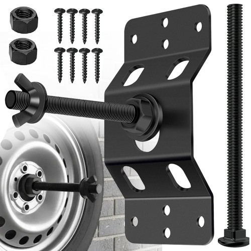 Wall mount spare wheel - spare, carrier