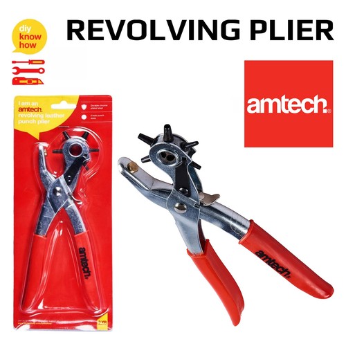 Amtech revolving leather hole - amtech,