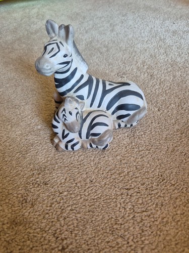Zebra figurine ornament - zebra,