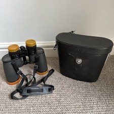 Vintage Super Tecnar By swift Binoculars Coated Optics 8x40 Number 79035