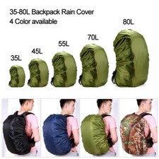 35~80L Waterproof Rucksack Rain Cover Backpack Dust Travel Hiking