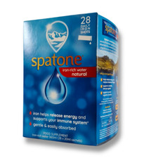 Spatone Iron Rich Water, Natural Iron Supplement, 20 ml x 28 sachets