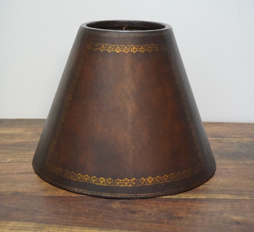 Vintage brown leather gold - vintage,