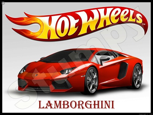 Hot wheels lamborghini - wheels, metal