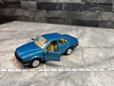 Vintage Welly Rare BMW 750i No.8671 In A Glittering Blue Die Cast Cars Near Mint