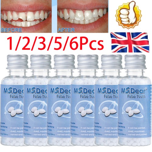 Temporary tooth repair kit fix - temporary,
