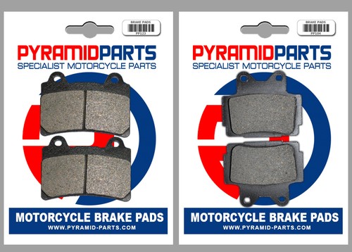 Front rear brake pads - front,