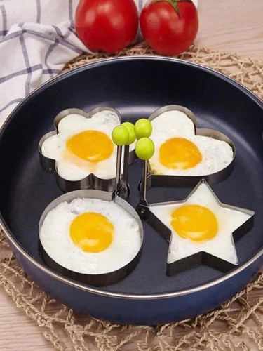 4pcs set stainless steel - 4pcs/set,