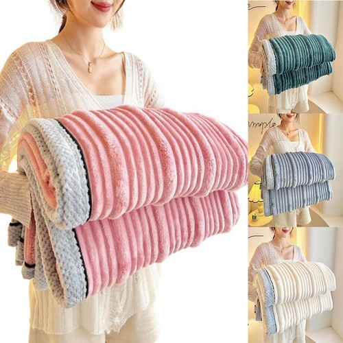Ribbed soft fleece - soft,