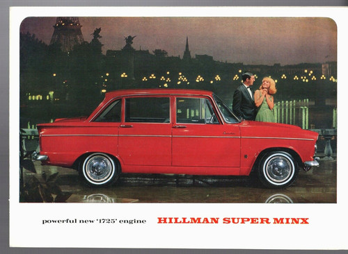Hillman super minx series - hillman,