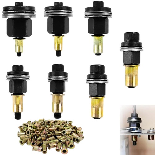7pcs hand rivet - 7pcs, head