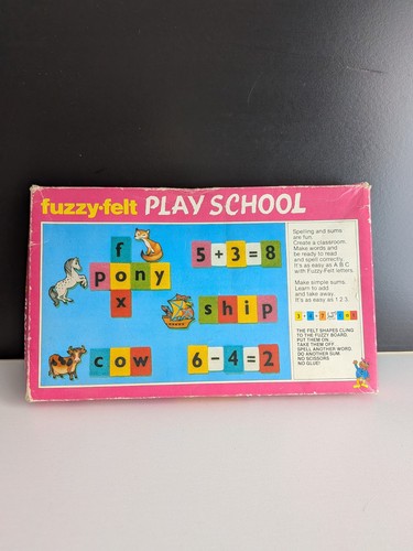 Vintage fuzzy felt play - felt,