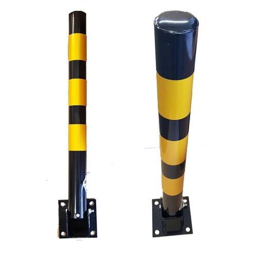 Folding locking bollard - folding,