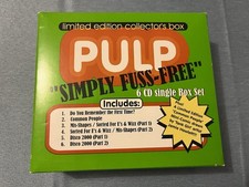 Pulp “Simply Fuss Free” CD Boxset With Mini-Comic By Jamie Hewlett Of Gorillaz