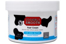 Udderly Smooth Foot Cream Jar, 8 Ounce