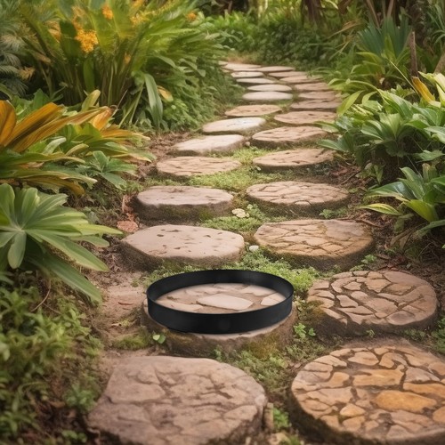 Cement molds for stepping - cement,