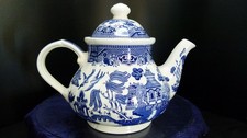 Churchill blue white willow - white,