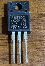 4pcs STF3NK80Z TO-220F MOS FET Tube 800V2.5A F3NK80Z Original ST