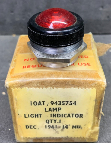 Aircraft indicator light - light, lens