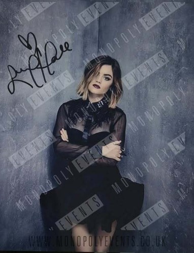 Lucy hale signed pretty - lucy,