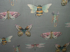 Fabric Remnants Voyage Maison Fray Storm 4 Metres Upholstery Cushion Curtain