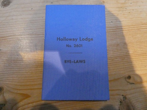 Masonic books holloway lodge - books,