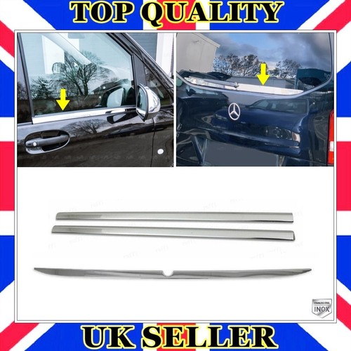 Chrome window trim set pcs - chrome,
