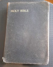 Antique Holy Bible Old New