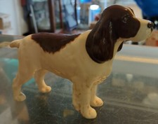 Antique Beswick England Hunting Pointer Hound Retriever Dog Porcelain 8" Long