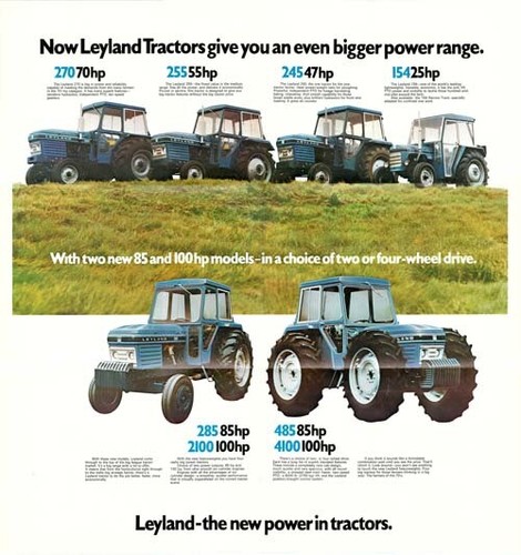 Vintage british leyland field - leyland,