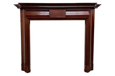 Antique fireplace surround