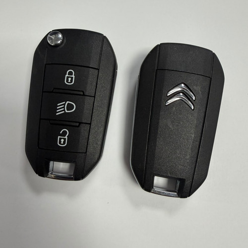 Citroen flip key - , button