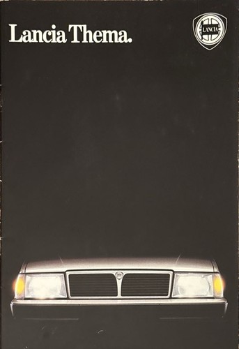 Lancia thema brochure - lancia,