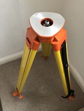 Aluminium laser level tripod. Construction survey stand for Leica, Topcon, Dumpy