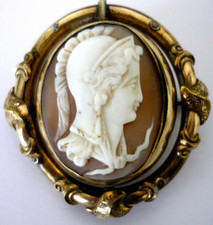 Antique Oval Shape Pinchbeck