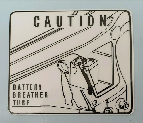 Honda ss50 battery breather - battery,