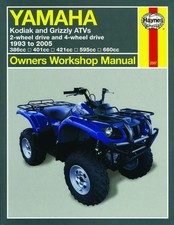 Yamaha Kodiak & Grizzly ATVs (1993-2005) Haynes Repair Manual