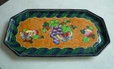 ANTIQUE LOSOL WARE ARMADO PATTERN PLATTER PLATE MINT CONDITION