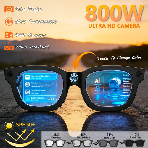 2026 smart glasses - smart, 1080p