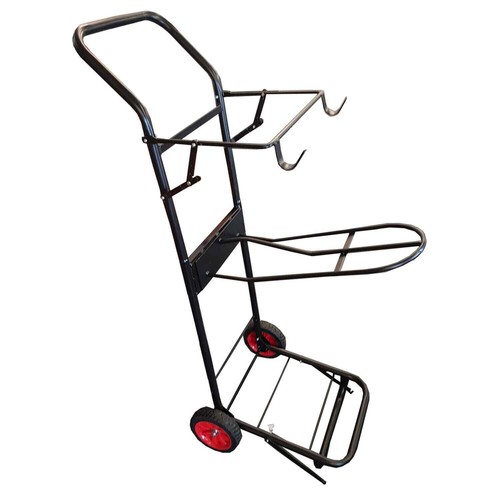 Saddle rack tack trolley cart - saddle,