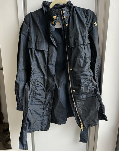 Rare moncler belted mid - rare, mid-length