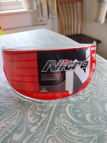 Nitro helmet visor clear - visor.,