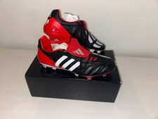 Adidas Predator Mania Black/White/Red BWR UK8.5 Made In Germany Tags On IN BOX 