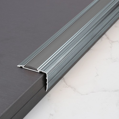 Aluminium stair nosing edge - aluminium,
