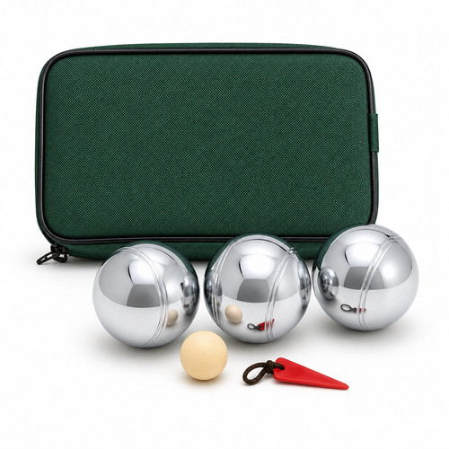 French boules set - 3,