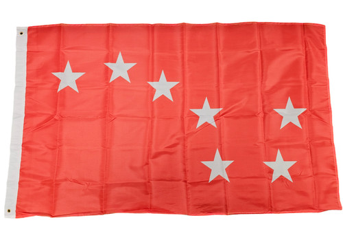 Red starry plough flag - starry,
