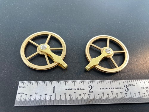 Clock pulley 5 spoke - clock, 3/8"
