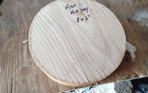 Ash bowl blank - bowl, turning